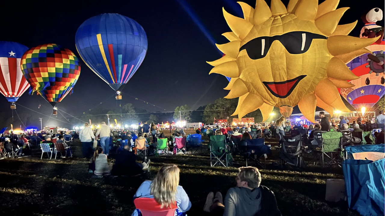 NOLA Motorsports Park has announced its inaugural Balloon Glow & Laser Show on May 31 and June 1, beginning at 5 p.m (this has been rescheduled from a previous event cancellation due to weather).  The extraordinary family event promises a weekend filled with fun, entertainment, and the unique experience of hot air balloon rides. Taking place across the 30-acre facility, the outdoor festival will host an array of fun for all ages. Tickets can be purchased now at nolamotor.com/events/the-balloon-glow-laser-show/ and locals can use a special discount with promo code NOLA5 for $5 off ADULT tickets.